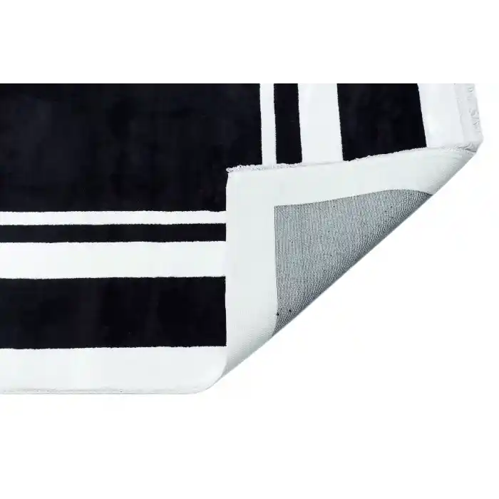 BAROQUE HALI 0254 Art Deco Bordürlü Çerçeveli Yumuşak Dokulu Parlak Dokuma Halı