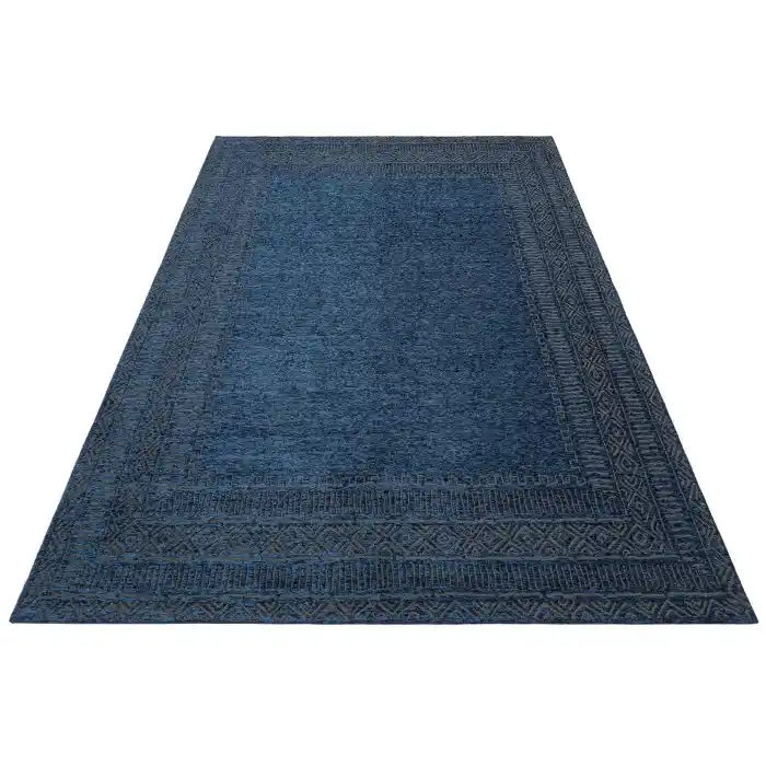 CAPELLA HALI 0130 Hav Toz Vermez Yüksek Alçak Dokuya Sahip Modern Dokuma Halı