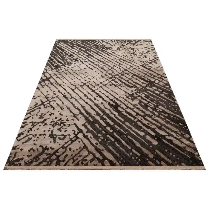 Cordoba Db 05 Vizon Parlak Yüksek Alçak Dokulu Modern Makine Halısı