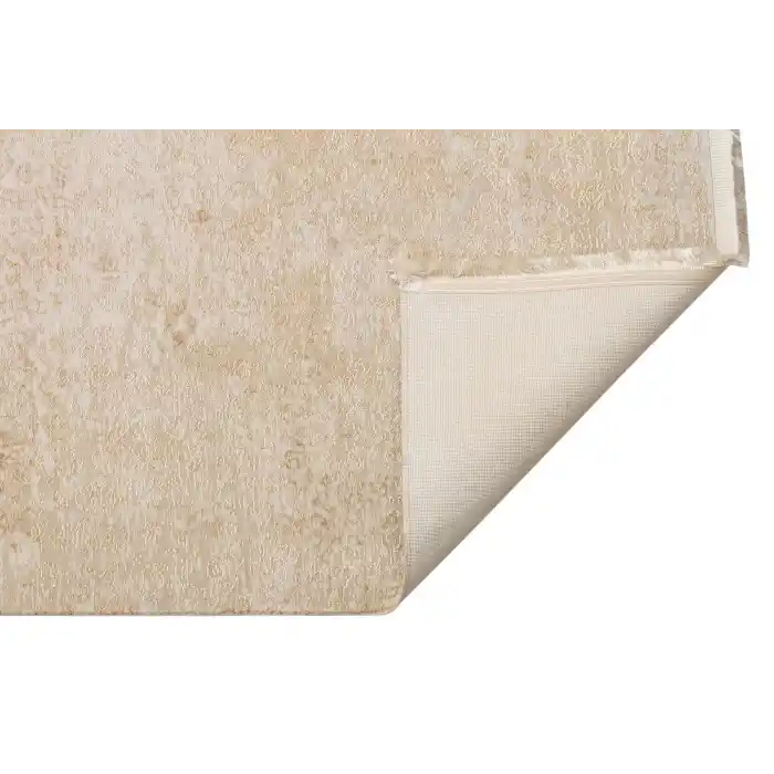 Cordoba Db 04 ıvory Beıge Parlak Yüksek Alçak Dokulu Modern Makine Halısı