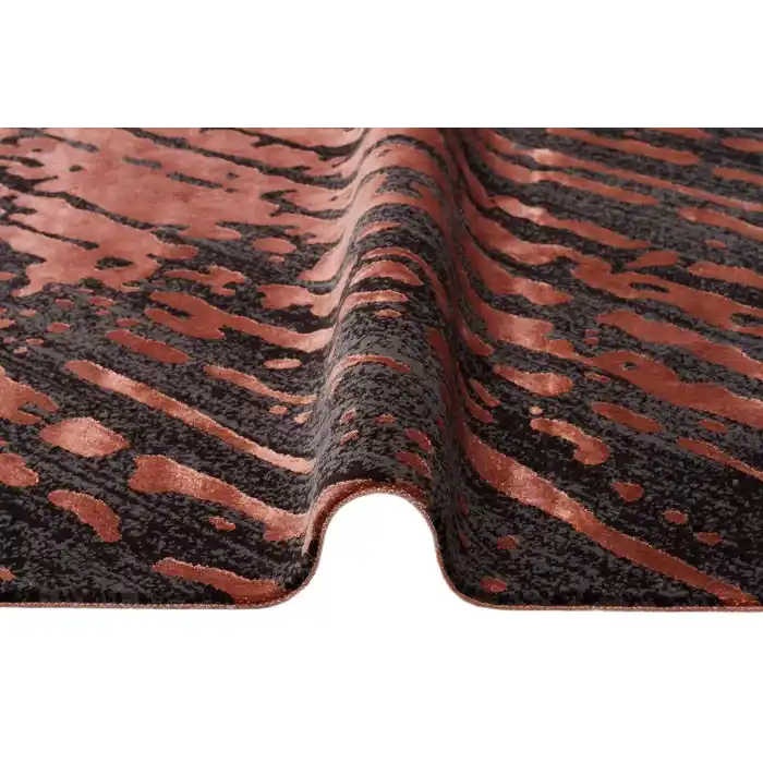Cordoba Db 05 Bronze Parlak Yüksek Alçak Dokulu Modern Makine Halısı