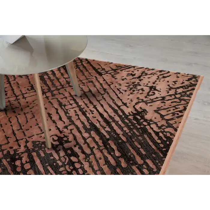 Cordoba Db 05 Bronze Parlak Yüksek Alçak Dokulu Modern Makine Halısı