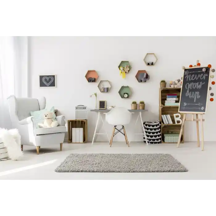 COMFORT SHAGGY 063 Kolay Kullanımlı Hav Toz Vermez Yumuşak Dokulu Modern Pofuduk Shaggy Halı