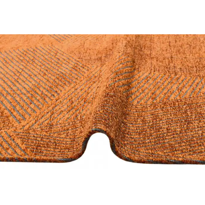 CAPELLA HALI 0154 Hav Toz Vermez Yüksek Alçak Dokuya Sahip Modern Dokuma Halı