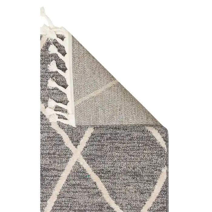 ETNA HALI 0037 Hav Toz Vermez Örgü Dokulu Modern Bukleli Makine Halısı