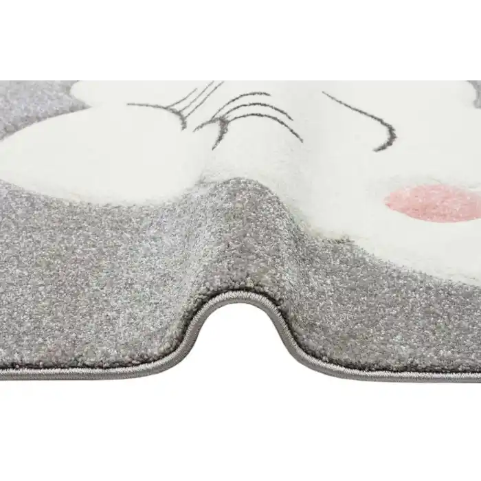 Eko Kids KDS 09 Grey Bulutlu Hav Toz Vermez Çocuk Halısı