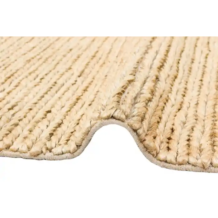 Choti Cream Flatweave Natural Jüt İle Üretilen El Dokuma Hasır Halı