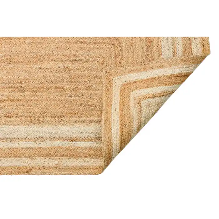 Echo Ech 10 Natural White XW Flatweave El Dokuma Naturel Jüt Hasır Halı