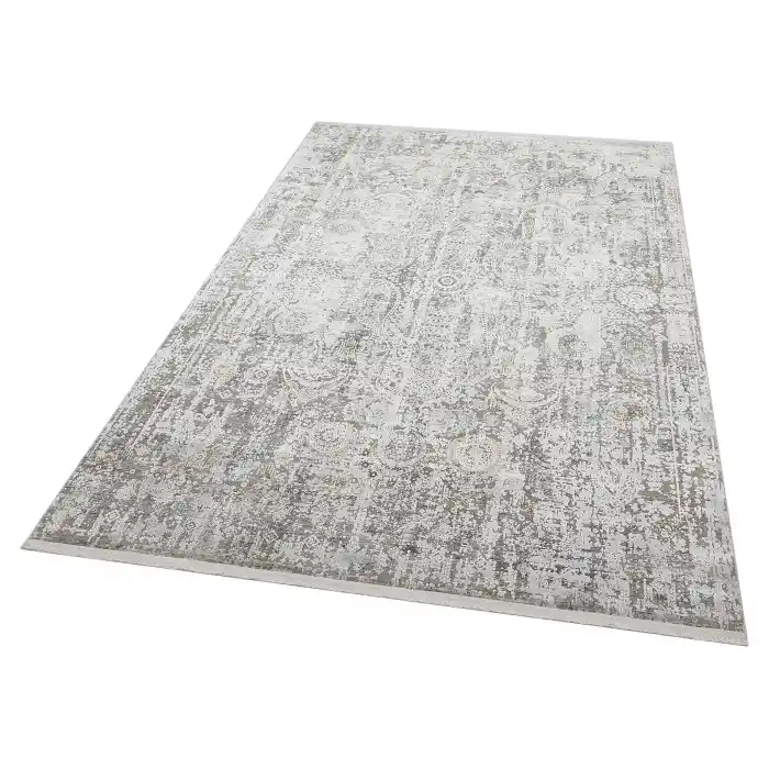 FRESCO HALI 0213 Yüksek Alçak Dokulu Özel Işıltılı Yüksek Kaliteli Sık Dokuma Modern Salon Halısı