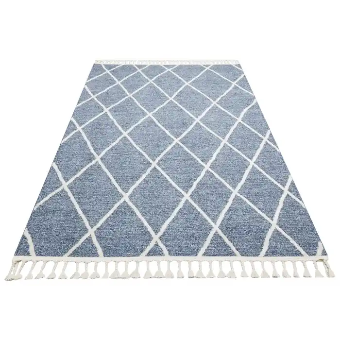 ETNA HALI 0049 Hav Toz Vermez Örgü Dokulu Modern Bukleli Makine Halısı