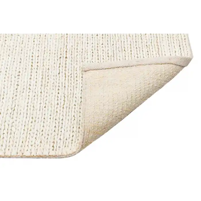 Choti Whıte Flatweave Natural Jüt İle Üretilen El Dokuma Hasır Halı