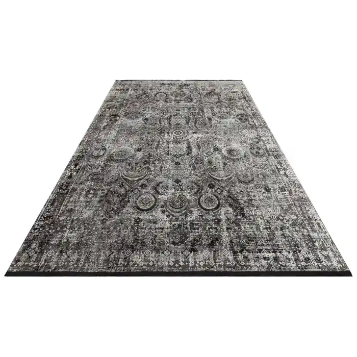 FRESCO HALI 0280 Yüksek Alçak Dokulu Özel Işıltılı Yüksek Kaliteli Sık Dokuma Modern Salon Halısı