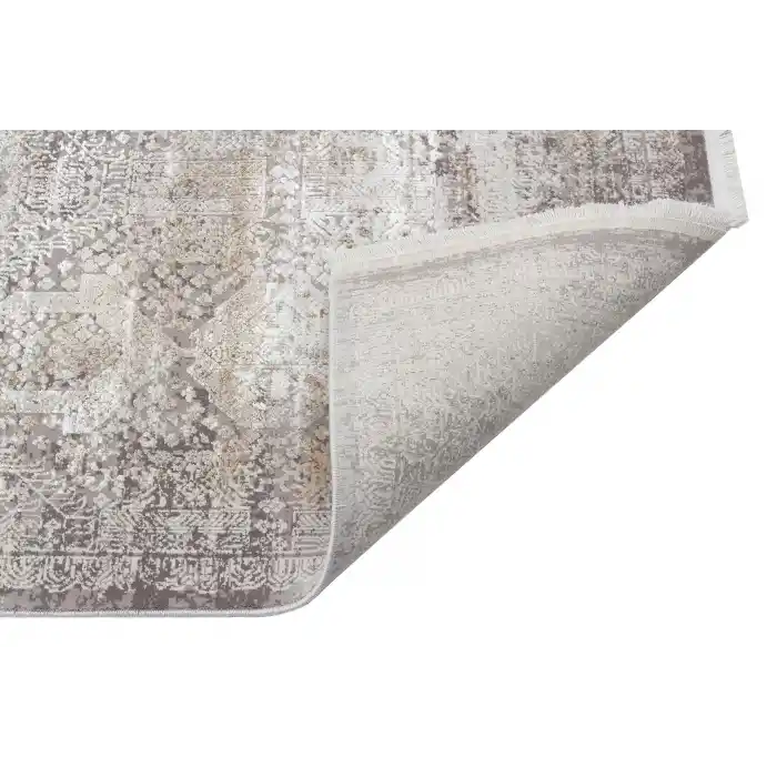 FRESCO HALI 0382 Yüksek Alçak Dokulu Özel Işıltılı Yüksek Kaliteli Sık Dokuma Modern Salon Halısı