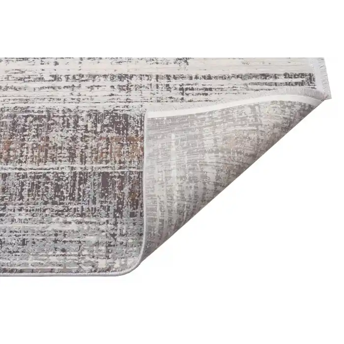 FRESCO HALI 0513 Yüksek Alçak Dokulu Özel Işıltılı Yüksek Kaliteli Sık Dokuma Modern Salon Halısı