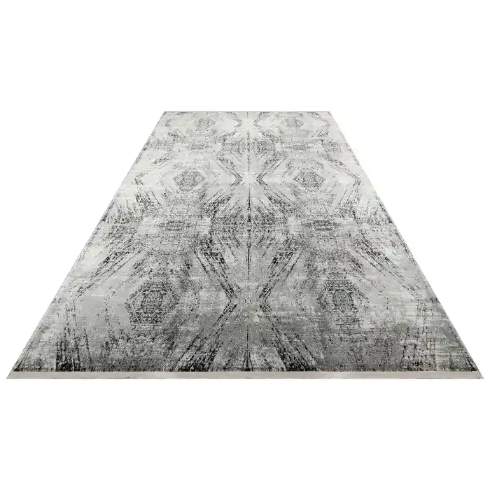 FRESCO HALI 0549 Yüksek Alçak Dokulu Özel Işıltılı Yüksek Kaliteli Sık Dokuma Modern Salon Halısı