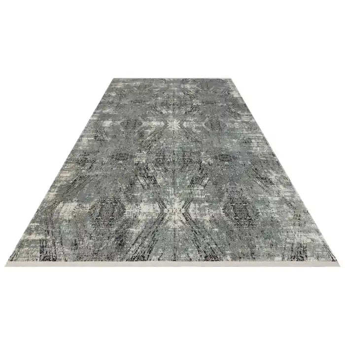 FRESCO HALI 0549 Yüksek Alçak Dokulu Özel Işıltılı Yüksek Kaliteli Sık Dokuma Modern Salon Halısı