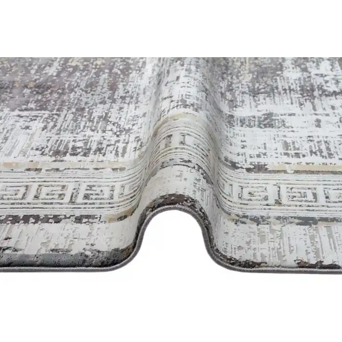 FRESCO HALI 0583 Yüksek Alçak Dokulu Özel Işıltılı Yüksek Kaliteli Sık Dokuma Modern Salon Halısı