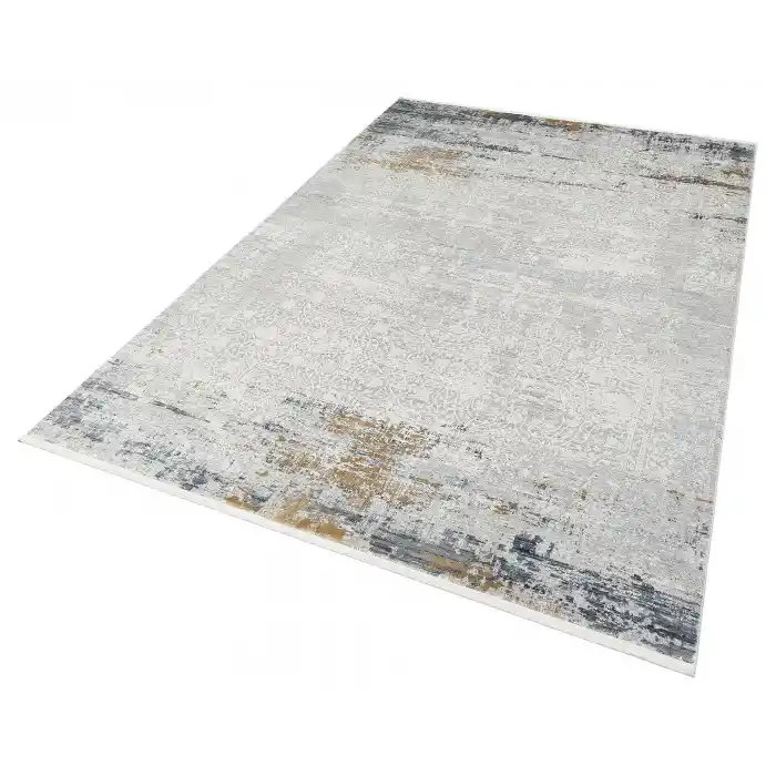 FRESCO HALI 0341 Yüksek Alçak Dokulu Özel Işıltılı Yüksek Kaliteli Sık Dokuma Modern Salon Halısı