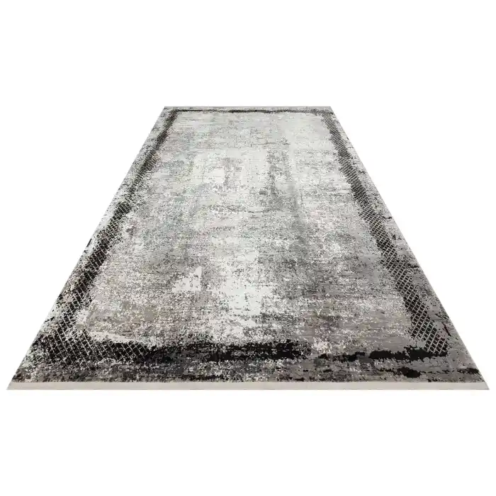 FRESCO HALI 0591 Yüksek Alçak Dokulu Özel Işıltılı Yüksek Kaliteli Sık Dokuma Modern Salon Halısı