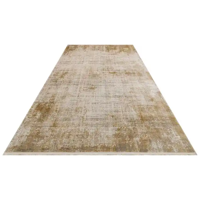 FRESCO HALI 0609 Yüksek Alçak Dokulu Özel Işıltılı Yüksek Kaliteli Sık Dokuma Modern Salon Halısı