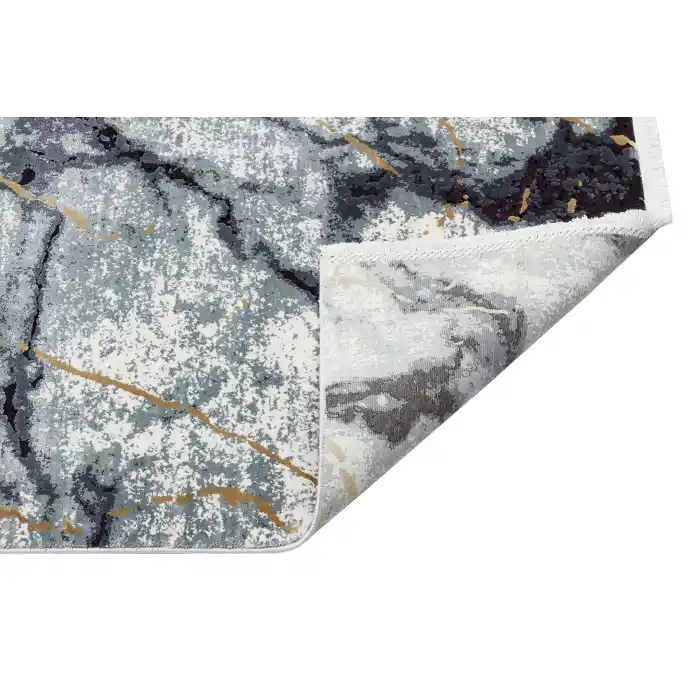 FRESCO HALI 0404 Yüksek Alçak Dokulu Özel Işıltılı Yüksek Kaliteli Sık Dokuma Modern Salon Halısı