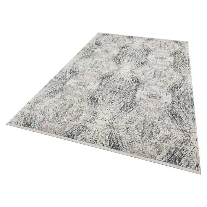 FRESCO HALI 0479 Yüksek Alçak Dokulu Özel Işıltılı Yüksek Kaliteli Sık Dokuma Modern Salon Halısı