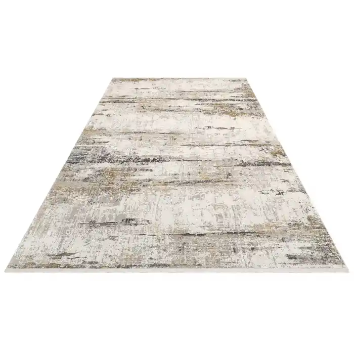 FRESCO HALI 0518 Yüksek Alçak Dokulu Özel Işıltılı Yüksek Kaliteli Sık Dokuma Modern Salon Halısı