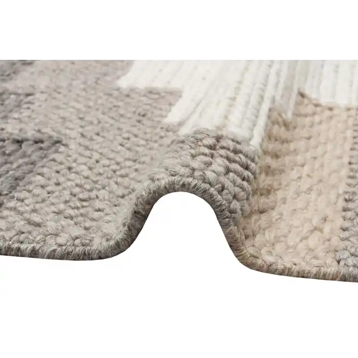 Jade Jd 04 Multy Xw  Naturel Kazak Örgü Desenli El Dokuma Örgü Halı