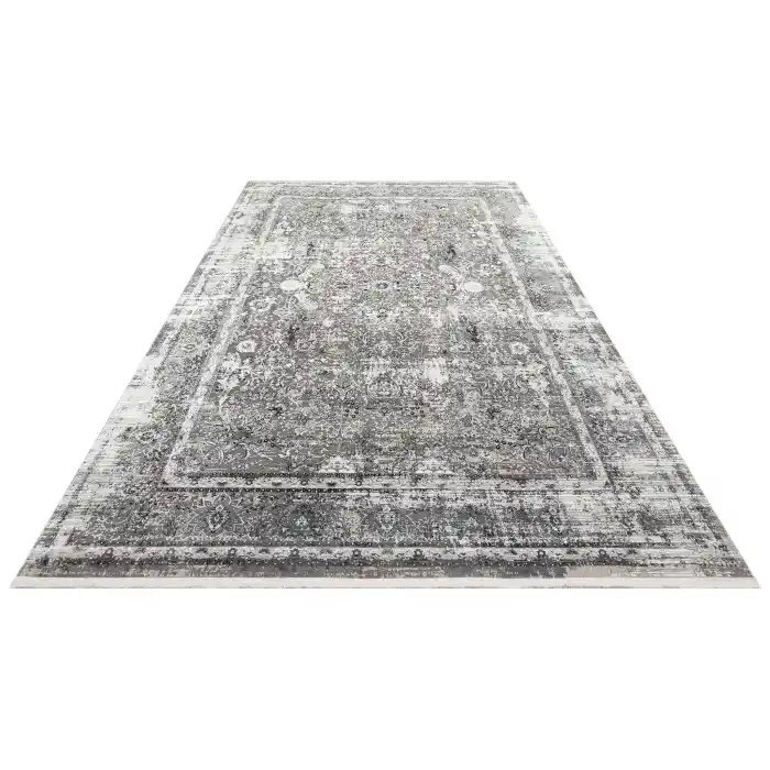 FRESCO HALI 0679 Yüksek Alçak Dokulu Özel Işıltılı Yüksek Kaliteli Sık Dokuma Modern Salon Halısı