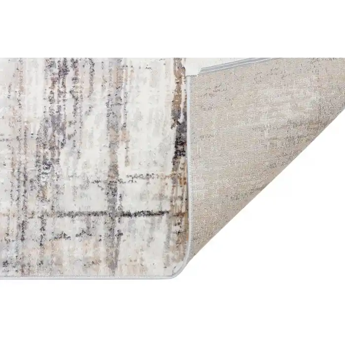 LAGOS HALI 0007 Hav Toz Vermez Eskitme Desenli Modern Makine Halısı