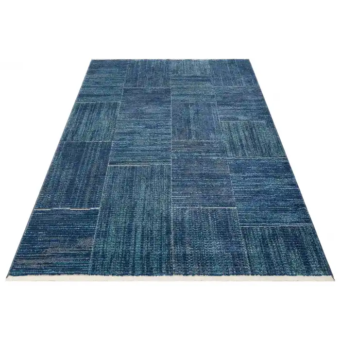 LOTTO HALI 0095 Hav Toz Vermez Modern Sade Desenli Makine Halısı