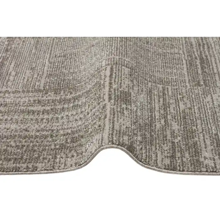 LOTTO HALI 0102 Hav Toz Vermez Modern Sade Desenli Makine Halısı