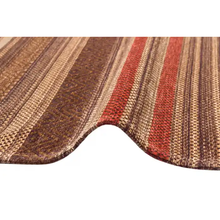 INKA KILIM 0017 Antibakteriyel Hav Toz Vermez Yıkanabilir Kaymaz Modern İnce Dokuma Kilim