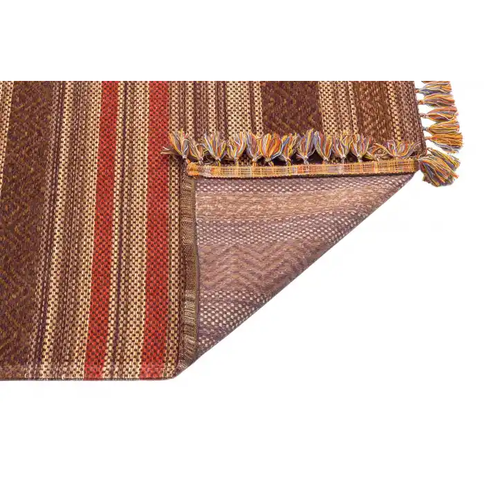 INKA KILIM 0017 Antibakteriyel Hav Toz Vermez Yıkanabilir Kaymaz Modern İnce Dokuma Kilim
