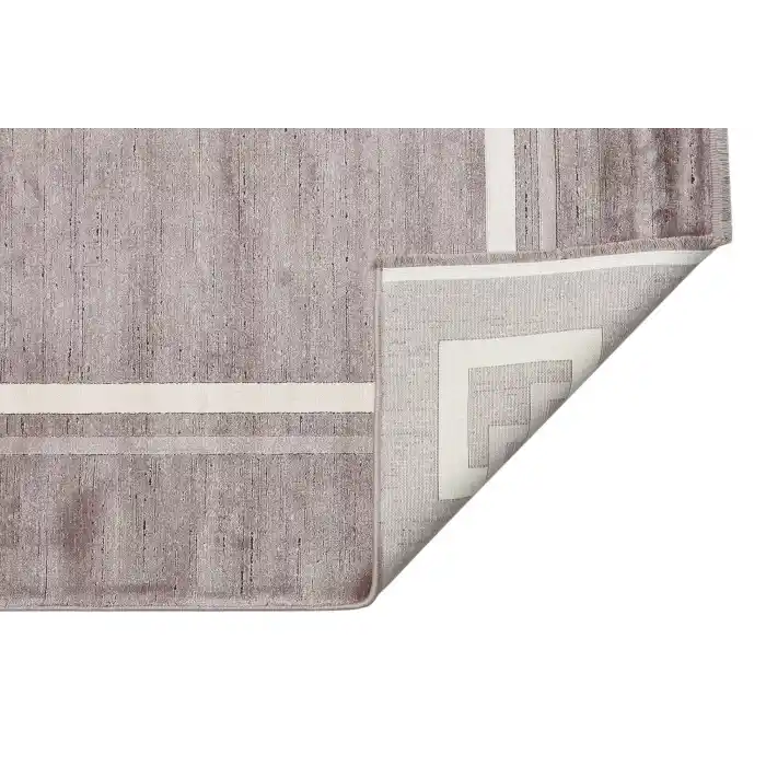 LUGANO HALI 0152 Art Deco Modern Bordürlü Yüksek Kalite Sık Dokuma Salon Halısı