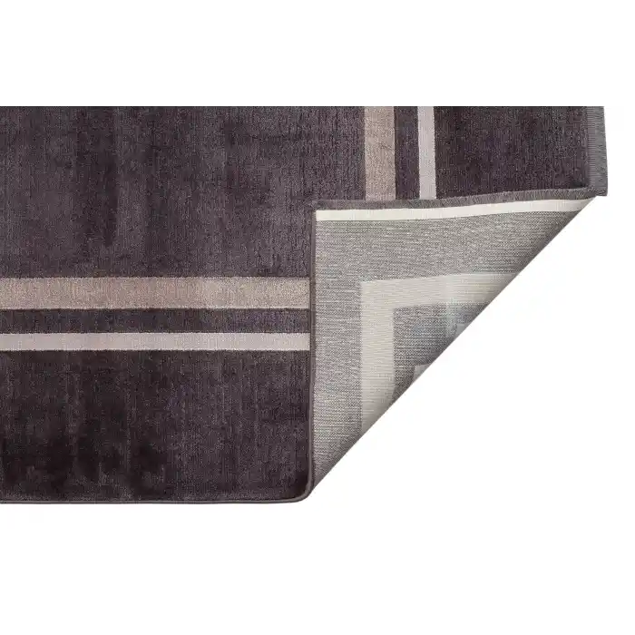 LUGANO HALI 0159 Art Deco Modern Bordürlü Yüksek Kalite Sık Dokuma Salon Halısı