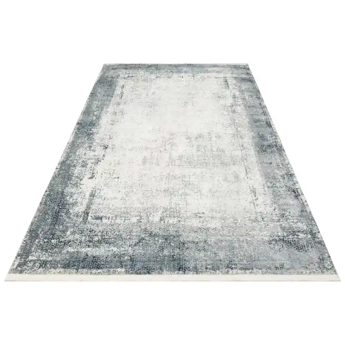 LAGOS HALI 0029 Hav Toz Vermez Eskitme Desenli Modern Makine Halısı