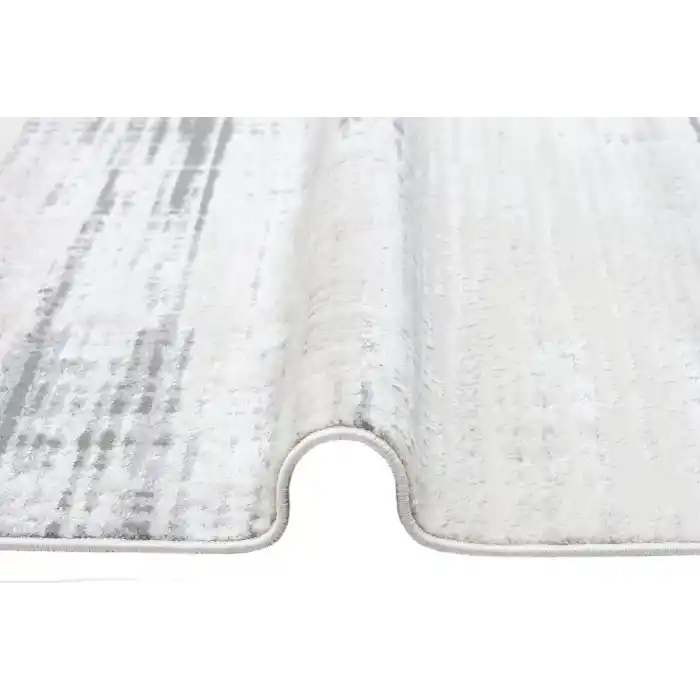 LISBON HALI 0022 Parlak Dokulu Modern Desen ve Renkli Metalik Işıltılı Makine Halısı