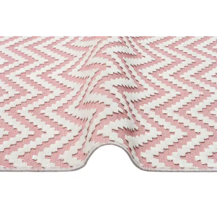 JAZZY KILIM 0016 Dış Mekan Kullanıma Uygun Yıkanabilen Hav Ve Toz Vermeyen Modern Dokuma Kilim