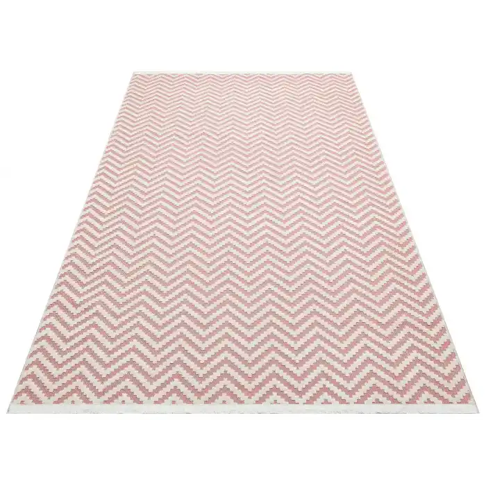 JAZZY KILIM 0016 Dış Mekan Kullanıma Uygun Yıkanabilen Hav Ve Toz Vermeyen Modern Dokuma Kilim