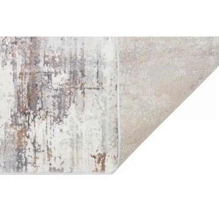 LAGOS HALI 0003 Hav Toz Vermez Eskitme Desenli Modern Makine Halısı