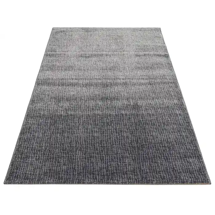 LOTTO HALI 0057 Hav Toz Vermez Modern Sade Desenli Makine Halısı