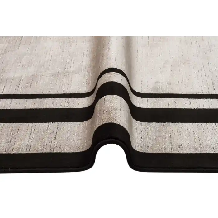 LUGANO HALI 0141 Art Deco Modern Bordürlü Yüksek Kalite Sık Dokuma Salon Halısı