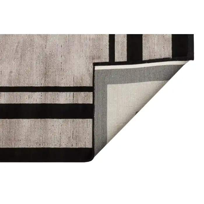 LUGANO HALI 0141 Art Deco Modern Bordürlü Yüksek Kalite Sık Dokuma Salon Halısı