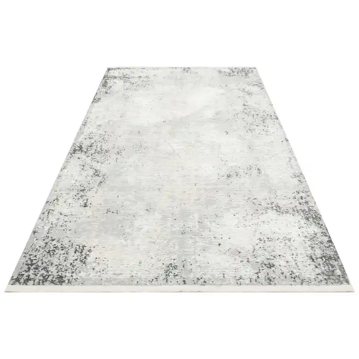 LAGOS HALI 0028 Hav Toz Vermez Eskitme Desenli Modern Makine Halısı