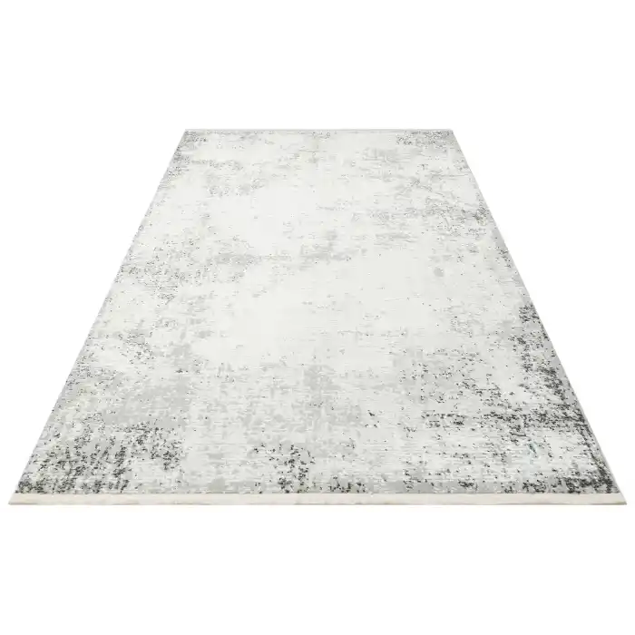 LAGOS HALI 0028 Hav Toz Vermez Eskitme Desenli Modern Makine Halısı