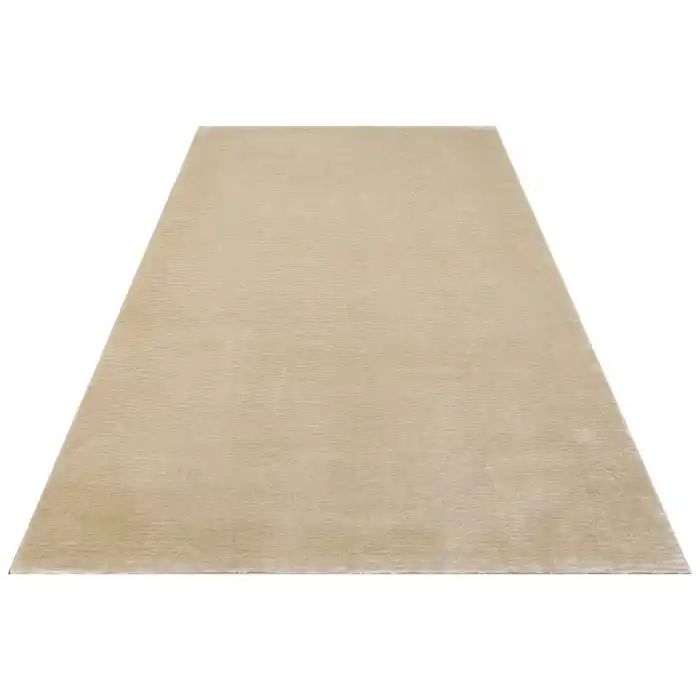 MAJESTY HALI 0013 Düz Desenli El Emeği ile Özel Tezgahlarda Üretilen Yün Viskon Tencel Uşak Halısı