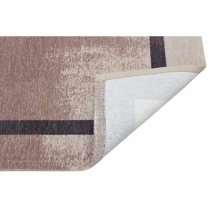 MONACO HALI 0093 Hav Toz Vermez Yıkanabilir Modern Desenli Kaymaz İnce Dokuma Halı