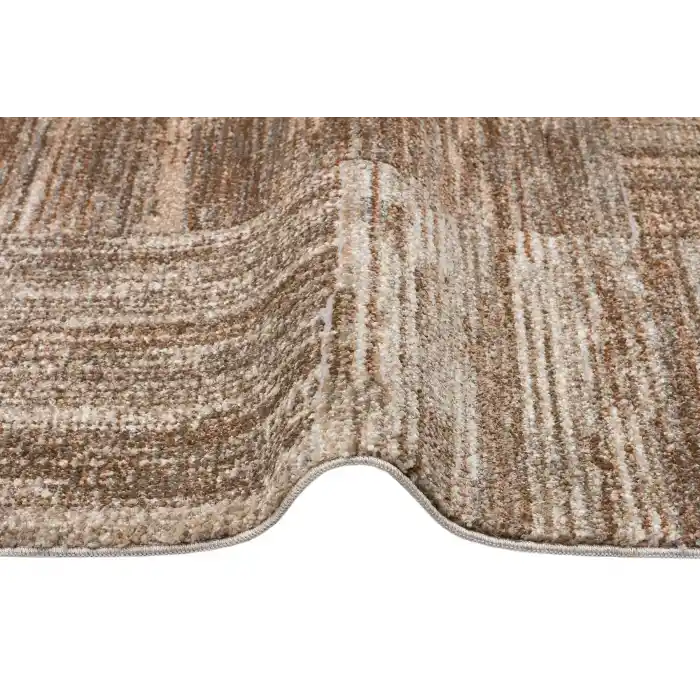 LOTTO HALI 0109 Hav Toz Vermez Modern Sade Desenli Makine Halısı