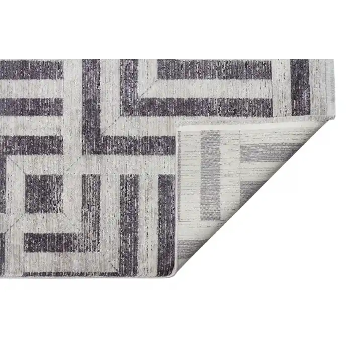 LUGANO HALI 0174 Art Deco Modern Bordürlü Yüksek Kalite Sık Dokuma Salon Halısı